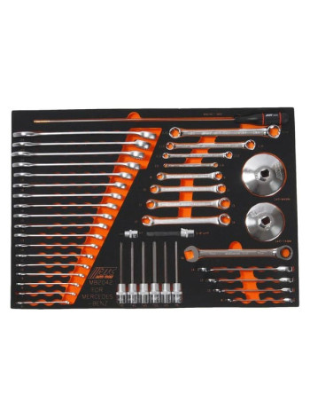 Универсальный набор инструмента, комплектация Mercedes Benz, в ложементе 42шт JTC-MB2042