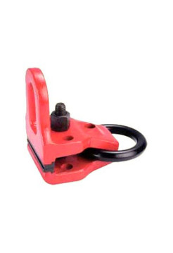 Зажим для кузовных работ на рым-кольце FORCE 9M1605 (красный, захват S=100мм, нагрузка 3т)
