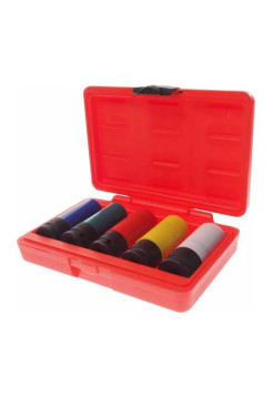 Набор головок 1/2" для литых дисков, 5 шт. JTC JTC-5530