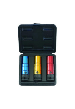 Набор тонкостенных колёсных головок 3 шт. FORCE 4035