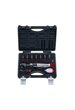 Пневмотрещотка с набором ударных головок FORCE 4118-3