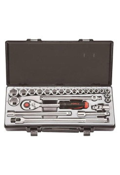 Набор 6-ти гранных дюймовых головок FORCE 4243S-5