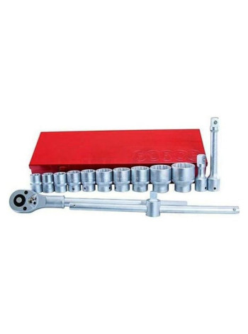 Набор инструмента 12-гранный, 14 предметов FORCE 6141S