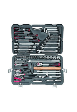 Набор инструментов FORCE с 6-ти гранными головками 65пр. 4653-5