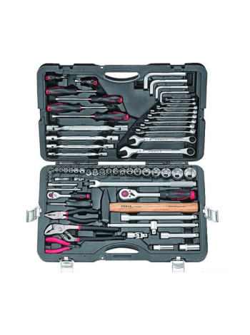 Набор инструментов FORCE с 6-ти гранными головками 65пр. 4653-5
