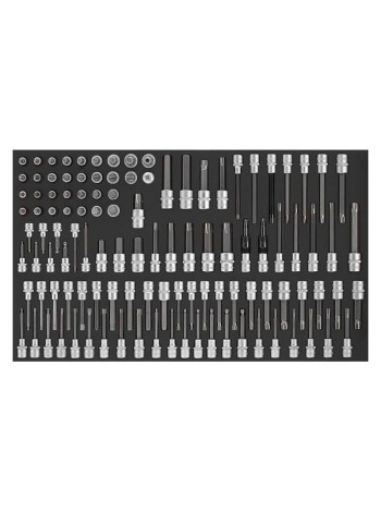 Набор головок-бит, 3/8", 1/2", 114 шт. FORCE 41141