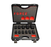 Набор ударных головок 3/4", 17-50 мм, в кейсе, 11 шт. FORCE 6112