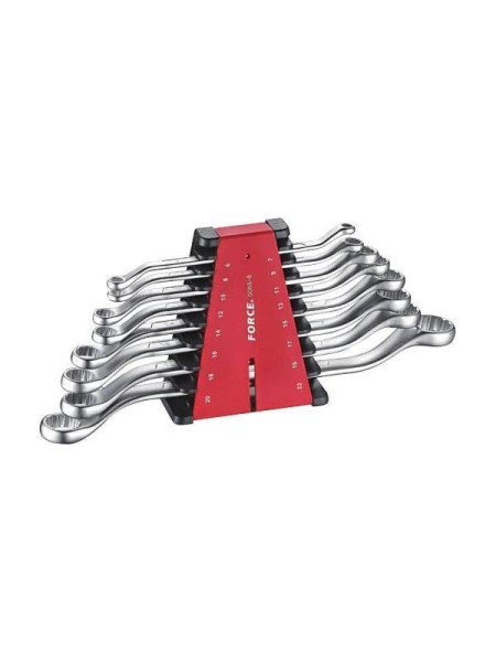 Набор накидных ключей 45 градусов FORCE 5088-8