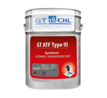 Масло ATF Type-III Dexron III H, 20 л GT OIL 8809059407622