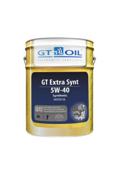 Масло Extra Synt, SAE 5W-40, API SN/CF, 20 л GT OIL 8809059407424