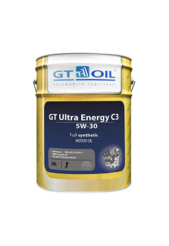 Масло Ultra Energy C3, SAE 5W-30, API SM,SN/CF, 20л GT OIL 8809059407943