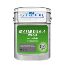 Масло Gear Oil, SAE 85W-140, API GL-5, 20 л GT OIL 8809059407110