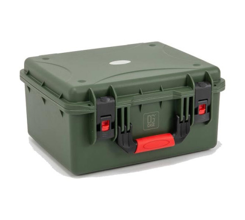 Кейс герметичный DGCASE ударопрочный, IP67, 435х340х220 DGCASE@80-02-olive