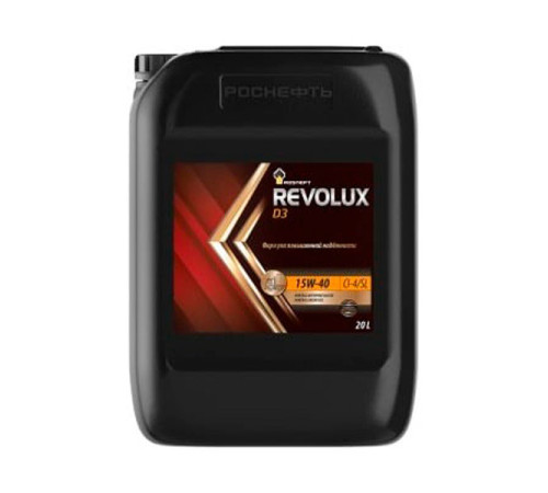 Моторное масло Роснефть Revolux D3 15W-40 CI-4-SL минер. кан. 20 л 40620869