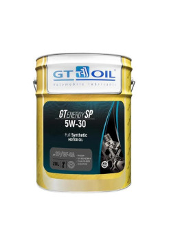 Масло GT OIL GT Energy SP, SAE 5W30 API SP/SP-RC, 20 л 8809059409169