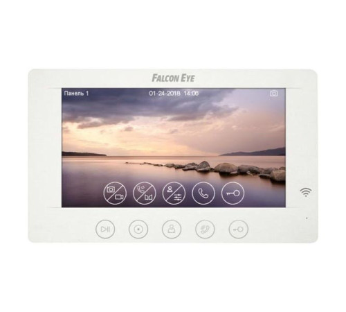 Монитор видеодомофона Falcon Eye с поддержкой форматов AHD, CVI, TVI Cosmo HD Wi-Fi  00-00182798