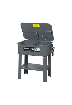 Электрическая напольная установка для мойки деталей KraftWell 75 л KRW-PW75