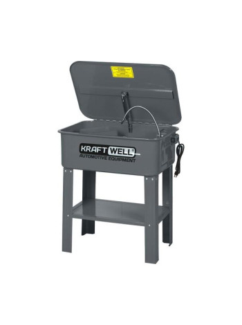 Электрическая напольная установка для мойки деталей KraftWell 75 л KRW-PW75
