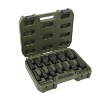 Набор головок ударных удлинённых 1/2"DR, 15 шт Дело Техники 660415
