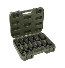 Набор головок ударных удлинённых 1/2"DR, 15 шт Дело Техники 660415
