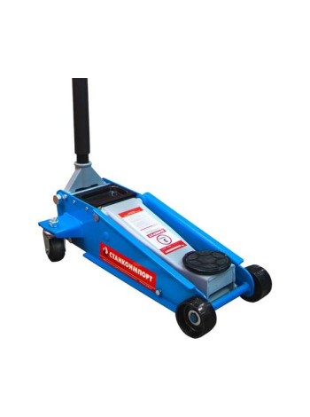 Гидравлический подкатной домкрат Станкоимпорт 120-450 мм на 3 тонны HM5611