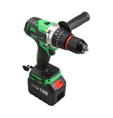 Аккумуляторная ударная дрель-шуруповерт Zitrek Green Impact 18V (18В, Li-ion 2x5.0Ач) 063-4046