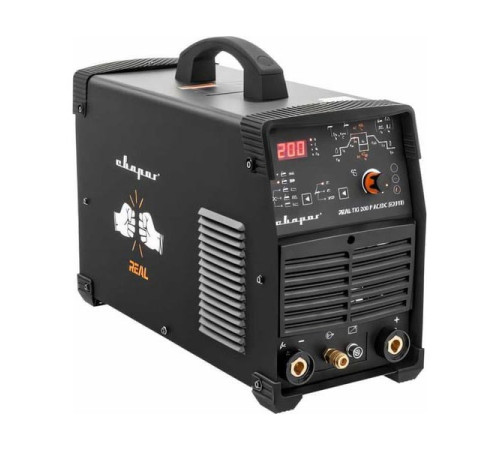Сварочный инвертор Сварог TIG 200 P AC/DC REAL E201B Black маска+педаль+перчатки 99292