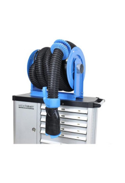 Катушка для вытяжки выхлопных газов WIEDERKRAFT, шланг 100-102 мм WDK-87611