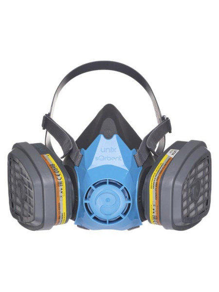 Респиратор в комплекте с фильтрами UNIX 1000 А1В1Е1К1 с Р2, 2 рост 102-027-0085