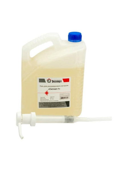 Гель для УЗК Сигнал-1 канистра 5 кг с дозатором НТЦ Эксперт ntc-000047