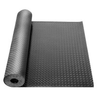 Покрытие резиновое "Елка" ТЕХНОЛОГИЯ 1,2x10 м черный 00-00006113