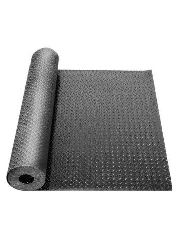 Покрытие резиновое "Елка" ТЕХНОЛОГИЯ 1,2x10 м черный 00-00006113