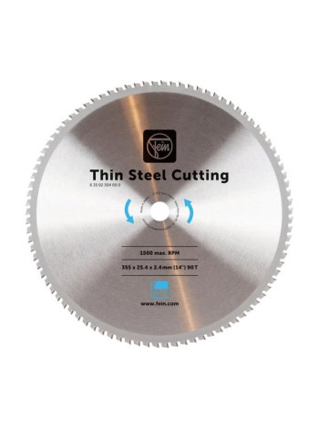 Пильное полотно для листовой стали 355 мм Fein 63502304000