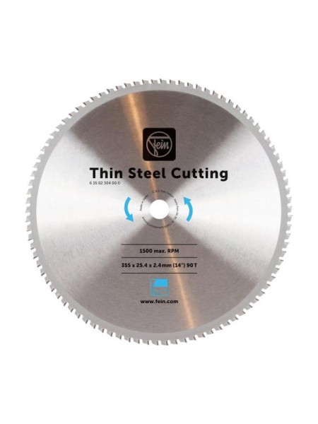 Пильное полотно для листовой стали 355 мм Fein 63502304000
