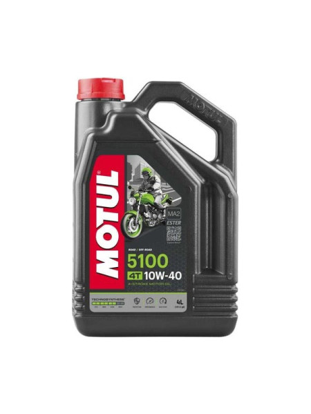 Моторное масло 5100 4T SAE 10W40 4 л MOTUL 112125