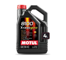 Синтетическое масло MOTUL 8100 X-cess GEN2 5W40 4л 111858