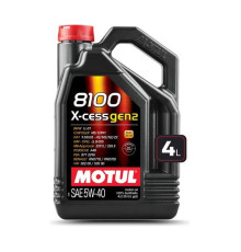 Синтетическое масло MOTUL 8100 X-cess GEN2 5W40 4л 111858