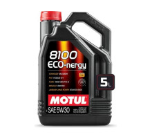 Моторное масло MOTUL 8100 ECO-nergy синтетическое, 5W30, 5 л 111686