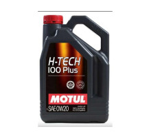 Синтетическое моторное масло MOTUL H-TECH 100 PLUS 0W20 SP 4 л 112144