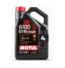 Моторное масло MOTUL 6100 SYN-CLEAN 5W40, 4 л 111863