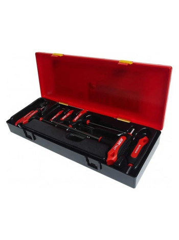 Набор шестигранных ключей JTC с Т-образной ручкой, H2-H8, 7 предметов JTC-K6073