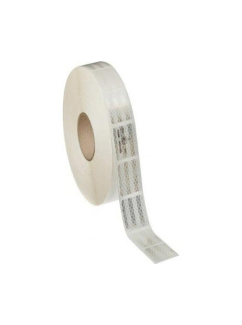 Световозвращающая микропризматическая пленка для маркировки ТС 3M Diamond Grade белая, 52мм x 50м 3М 997-10S