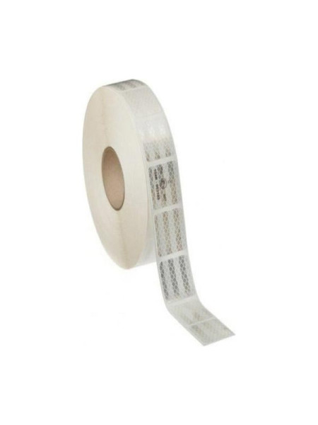 Световозвращающая микропризматическая пленка для маркировки ТС 3M Diamond Grade белая, 52мм x 50м 3М 997-10S