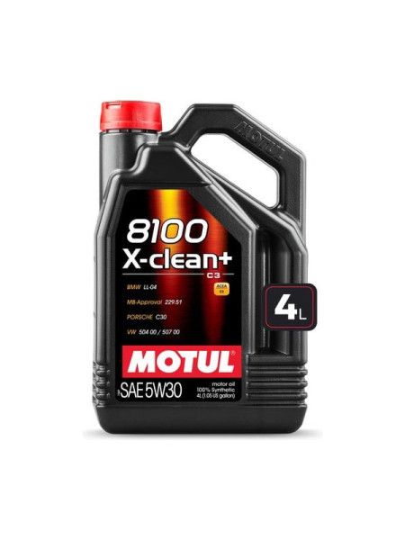 Моторное масло MOTUL 8100 X-CLEAN + 5W30 4 л 111859