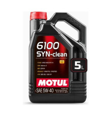 Моторное масло MOTUL 6100 SYN-CLEAN 5W40 5л 111692