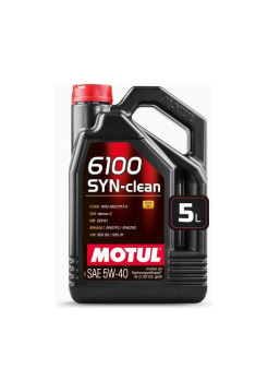 Моторное масло MOTUL 6100 SYN-CLEAN 5W40 5л 111692