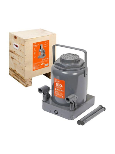 Бутылочный домкрат Airline 100т (MIN - 340 мм, MAX - 520 мм) AJB100S Бутылочный домкрат Airline 100т (MIN - 340 мм, MAX - 520 мм) AJB100S