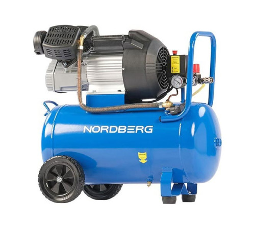 Компрессор поршневой NORDBERG V-образный 220В, ресив. 50л, 360 л/мин NCE50/360V