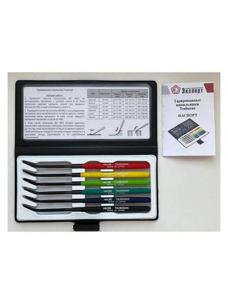 Напильники тарированные НТЦ Tsubosan Эксперт ntc-000138