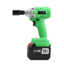 Гайковерт аккумуляторный бесщеточный ударный Zitrek Crusher 20-Li (20В, Li-ion 2x6.0Ач, з/у, кейс) 063-4372